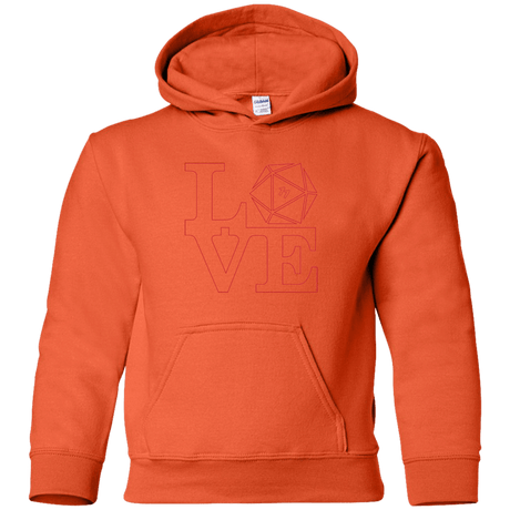 Sweatshirts Orange / YS Love 11 Youth Hoodie