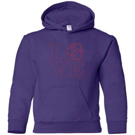 Sweatshirts Purple / YS Love 11 Youth Hoodie