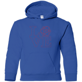 Sweatshirts Royal / YS Love 11 Youth Hoodie