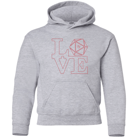 Sweatshirts Sport Grey / YS Love 11 Youth Hoodie