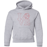 Sweatshirts Sport Grey / YS Love 11 Youth Hoodie