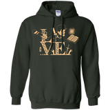 Sweatshirts Forest Green / Small Love Ash Pullover Hoodie