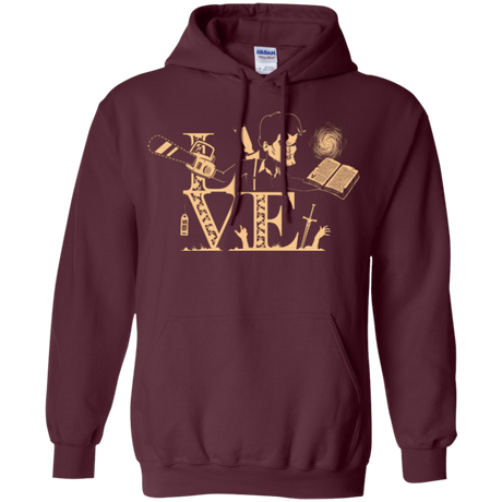 Sweatshirts Maroon / Small Love Ash Pullover Hoodie