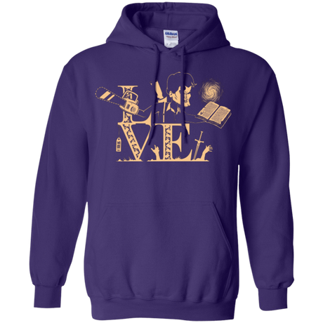 Sweatshirts Purple / Small Love Ash Pullover Hoodie