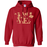 Sweatshirts Red / Small Love Ash Pullover Hoodie
