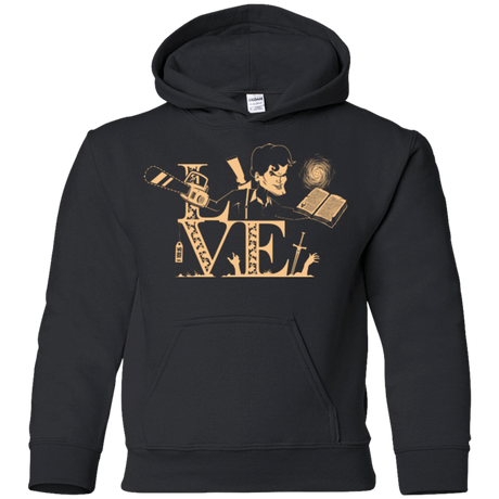 Sweatshirts Black / YS Love Ash Youth Hoodie