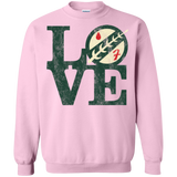 Sweatshirts Light Pink / Small LOVE Boba Crewneck Sweatshirt