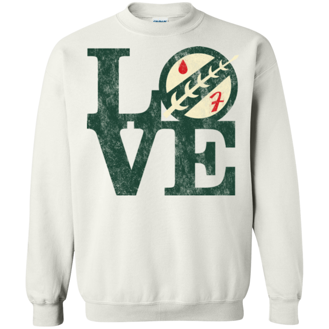 Sweatshirts White / Small LOVE Boba Crewneck Sweatshirt