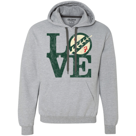 Sweatshirts Sport Grey / Small LOVE Boba Premium Fleece Hoodie