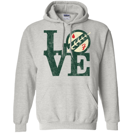 Sweatshirts Ash / Small LOVE Boba Pullover Hoodie