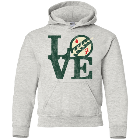 Sweatshirts Ash / YS LOVE Boba Youth Hoodie