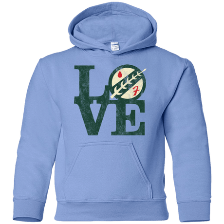 Sweatshirts Carolina Blue / YS LOVE Boba Youth Hoodie