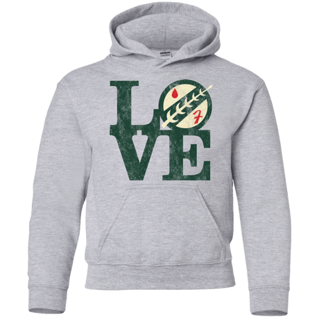 Sweatshirts Sport Grey / YS LOVE Boba Youth Hoodie