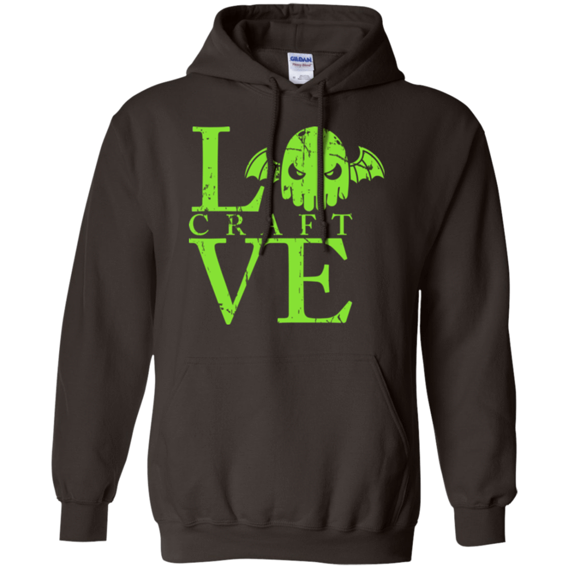 Sweatshirts Dark Chocolate / Small Love craft Pullover Hoodie