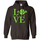 Sweatshirts Dark Chocolate / Small Love craft Pullover Hoodie