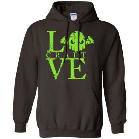 Sweatshirts Dark Chocolate / Small Love craft Pullover Hoodie