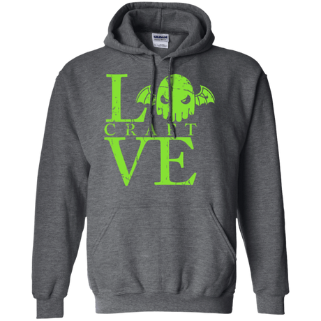 Sweatshirts Dark Heather / Small Love craft Pullover Hoodie