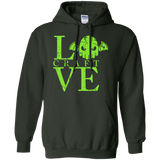 Sweatshirts Forest Green / Small Love craft Pullover Hoodie