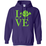 Sweatshirts Purple / Small Love craft Pullover Hoodie