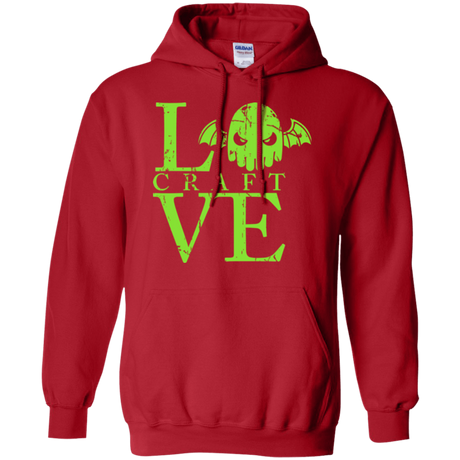 Sweatshirts Red / Small Love craft Pullover Hoodie