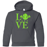 Sweatshirts Charcoal / YS Love craft Youth Hoodie
