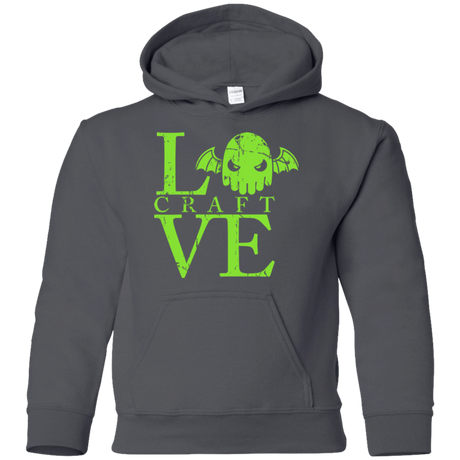 Sweatshirts Charcoal / YS Love craft Youth Hoodie