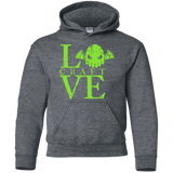 Sweatshirts Dark Heather / YS Love craft Youth Hoodie