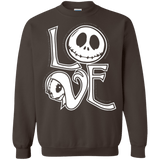 Sweatshirts Dark Chocolate / Small Love Crewneck Sweatshirt