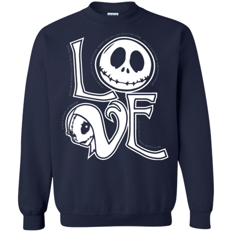 Sweatshirts Navy / Small Love Crewneck Sweatshirt