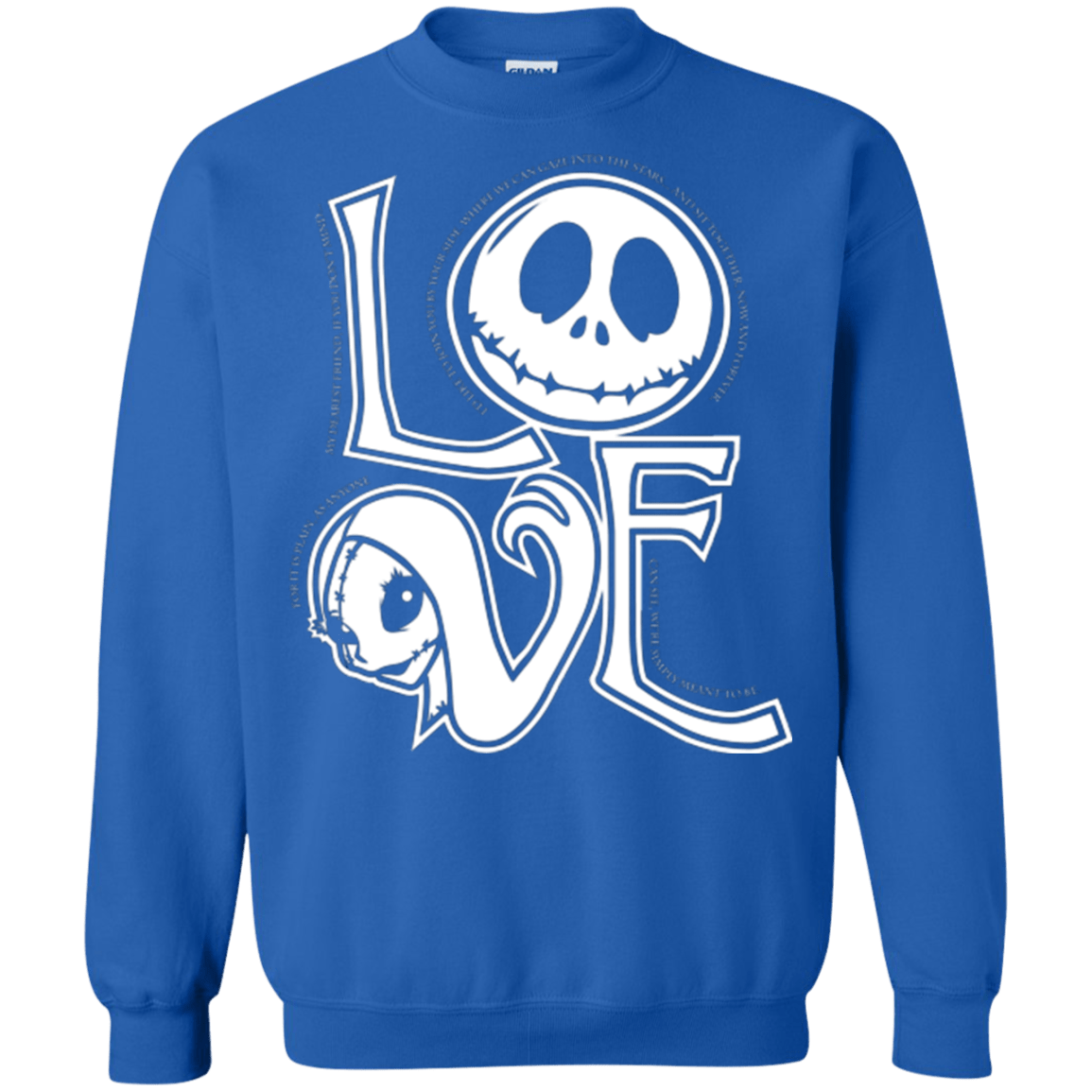 Sweatshirts Royal / Small Love Crewneck Sweatshirt