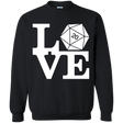 Sweatshirts Black / Small Love D20 Crewneck Sweatshirt