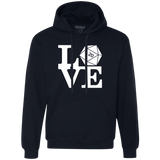 Sweatshirts Navy / Small Love D20 Premium Fleece Hoodie