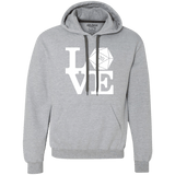 Sweatshirts Sport Grey / Small Love D20 Premium Fleece Hoodie