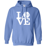 Sweatshirts Carolina Blue / Small Love D20 Pullover Hoodie