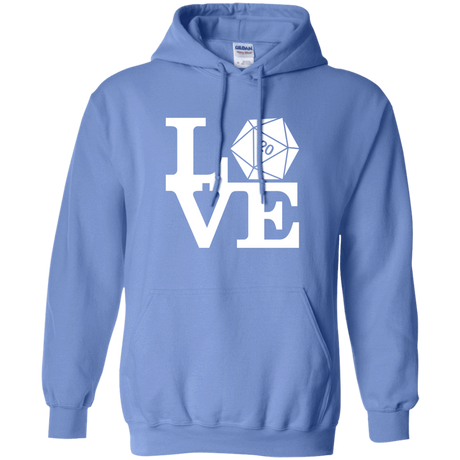 Sweatshirts Carolina Blue / Small Love D20 Pullover Hoodie