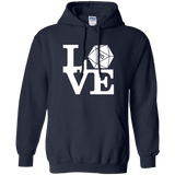 Sweatshirts Navy / Small Love D20 Pullover Hoodie