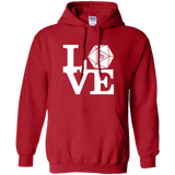 Sweatshirts Red / Small Love D20 Pullover Hoodie