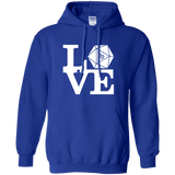 Sweatshirts Royal / Small Love D20 Pullover Hoodie
