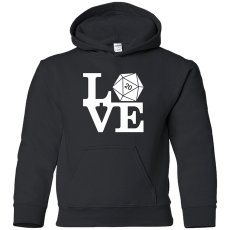 Sweatshirts Black / YS Love D20 Youth Hoodie