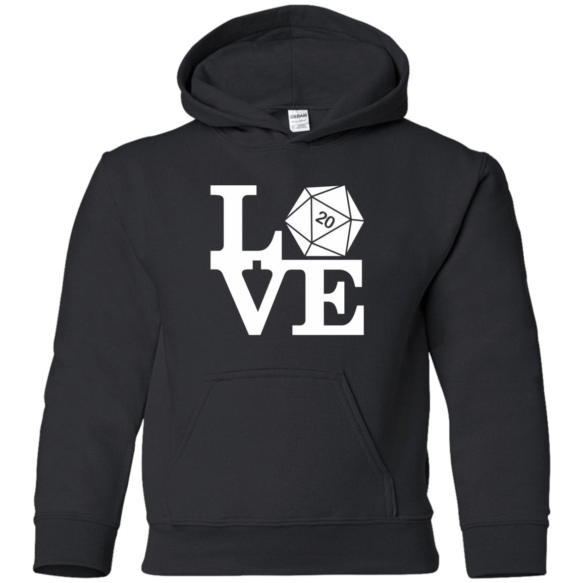 Sweatshirts Black / YS Love D20 Youth Hoodie