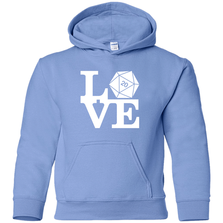 Sweatshirts Carolina Blue / YS Love D20 Youth Hoodie