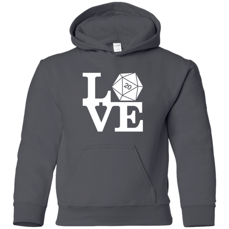 Sweatshirts Charcoal / YS Love D20 Youth Hoodie