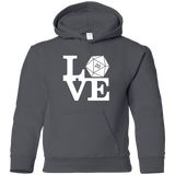 Sweatshirts Charcoal / YS Love D20 Youth Hoodie