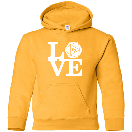 Sweatshirts Gold / YS Love D20 Youth Hoodie
