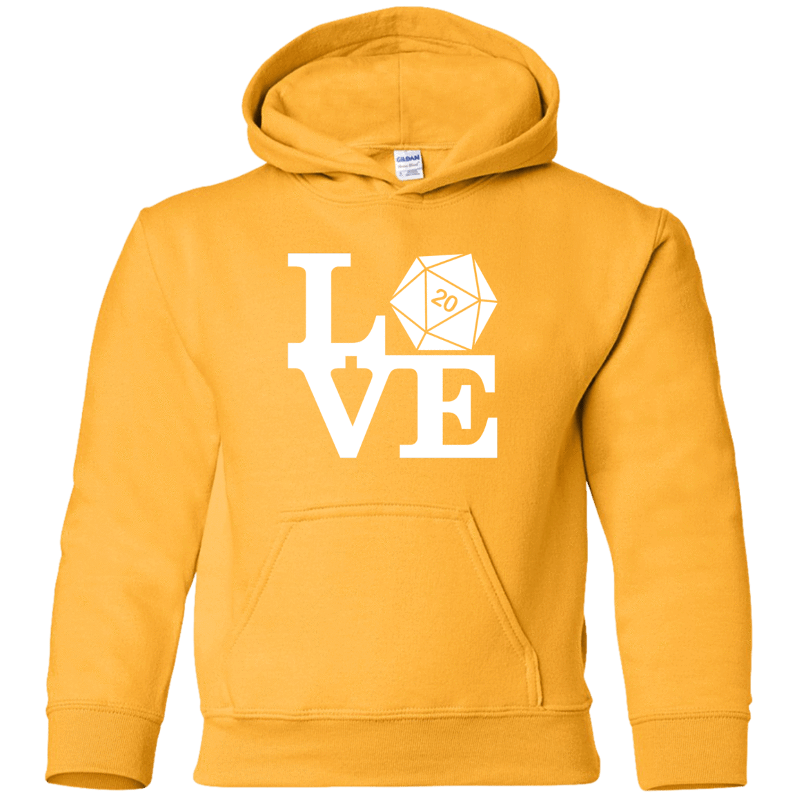 Sweatshirts Gold / YS Love D20 Youth Hoodie