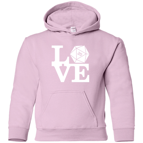 Sweatshirts Light Pink / YS Love D20 Youth Hoodie