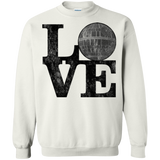 Sweatshirts White / Small LOVE Deathstar 1 Crewneck Sweatshirt