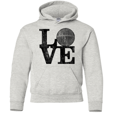 Sweatshirts Ash / YS LOVE Deathstar 1 Youth Hoodie