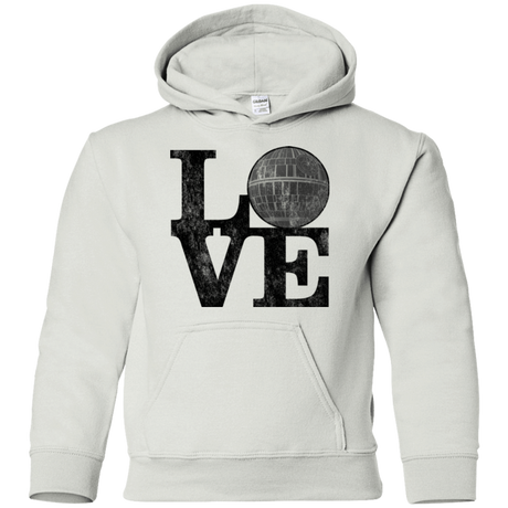 Sweatshirts White / YS LOVE Deathstar 1 Youth Hoodie