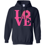Sweatshirts Navy / S Love Donut Pullover Hoodie